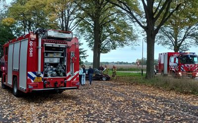 Brandweer Hengelo rukt uit voor…geen autobrand in Keijenborg